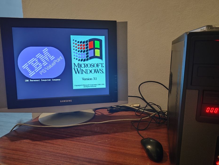 PC Pentium 90 Windows MS-Dos ( antigo vintage  retro)