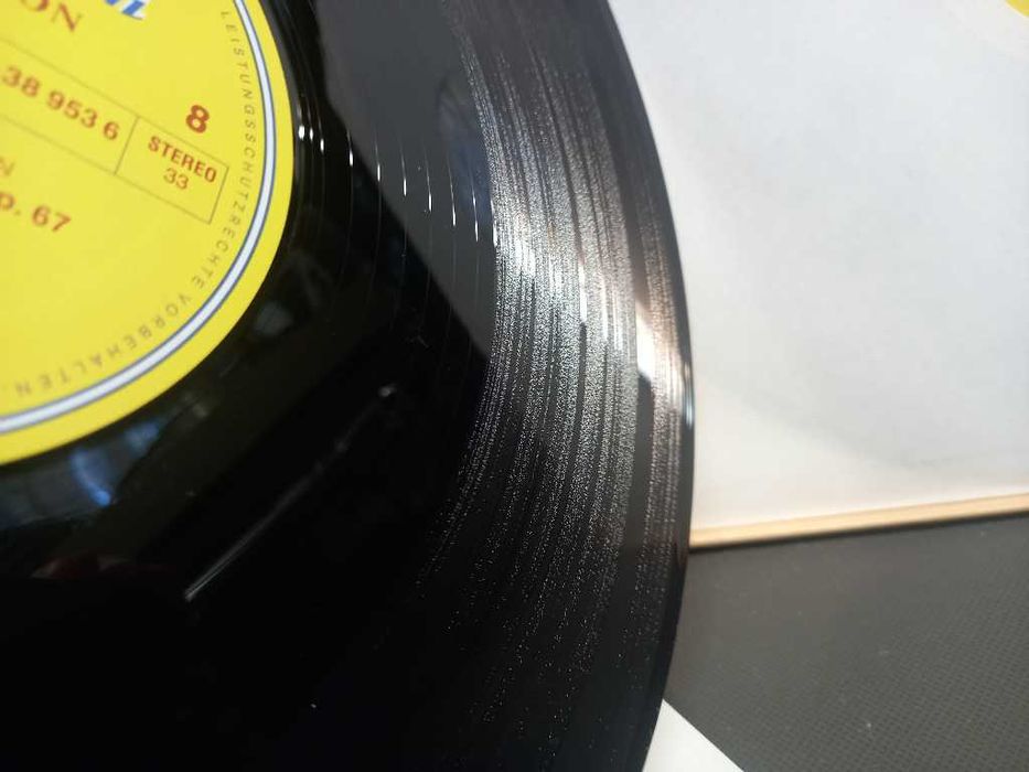 Album, Box 8 lp. Beethoven 9 symphonen Karajan, 8 płyt winylowych