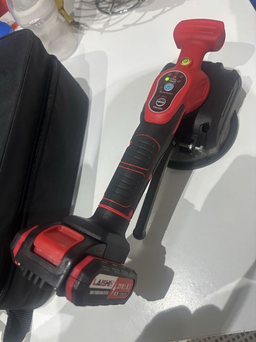 Maquina de nivelamento e ventosa