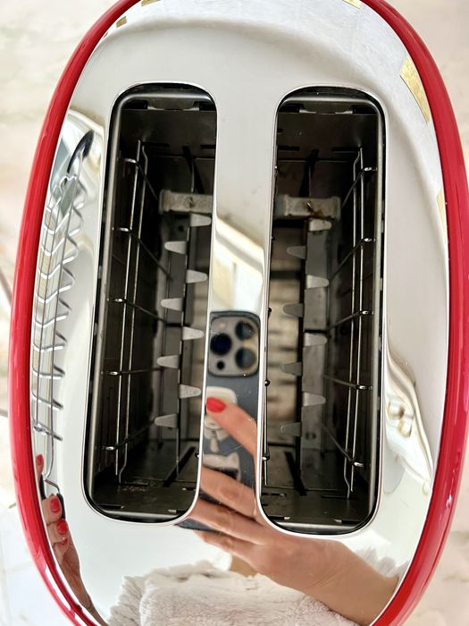 Тостер SMEG червоний