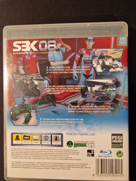 Gra na PlayStation 3 Superbike World Championship