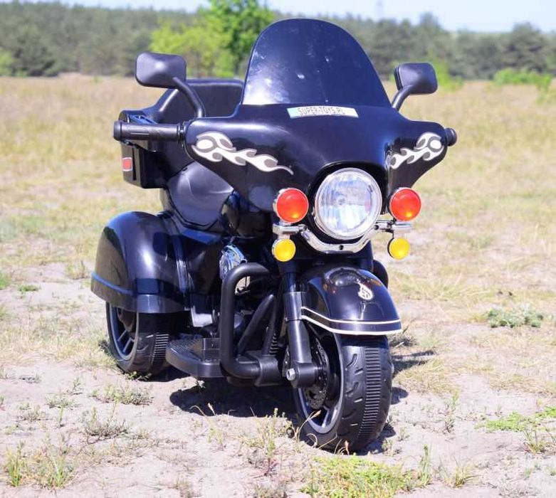 BAWIBUS.PL motor motorek CHOPPER Z OPARCIEM na akumulator trójkołowy