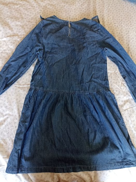 Vestido de ganhar com manga bordada 14 anos