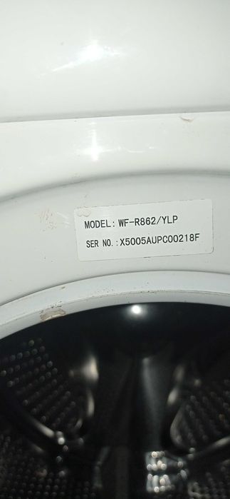 Машина пральна Samsung WF-R862 НА ЗАПЧАСТИНИ