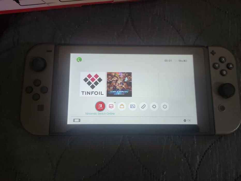 Nintendo switch V2 desbloqueada com chip