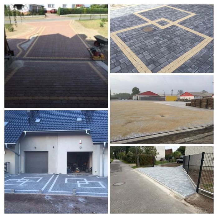 Przyłacza wod-kan kanalizacja wody podbudowa budowa dróg utwardzenie