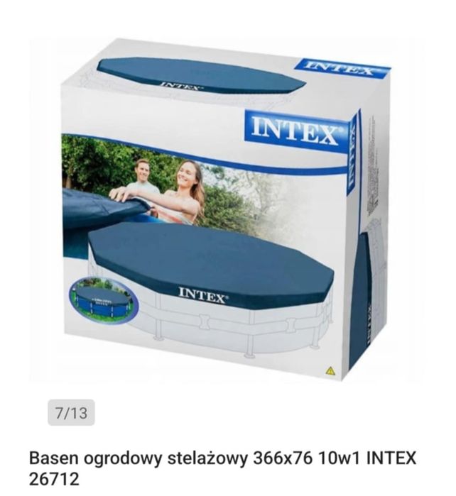 Basen stelażowy do ogrodu