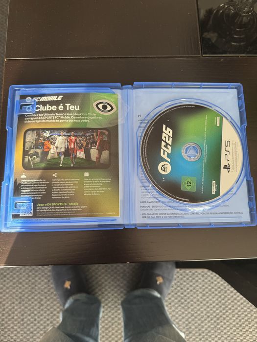 Jogo FC26 para PS5 como novo c/ factura
