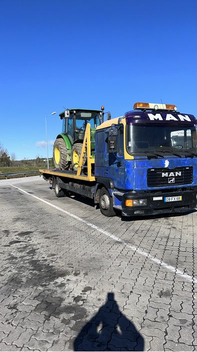 MAN MB220 12 t estrado duplo , garfo, tudo a funcionar com inspecao tudo em dia.