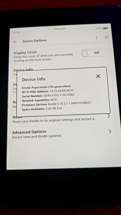 Kindle Paperwhite 7th