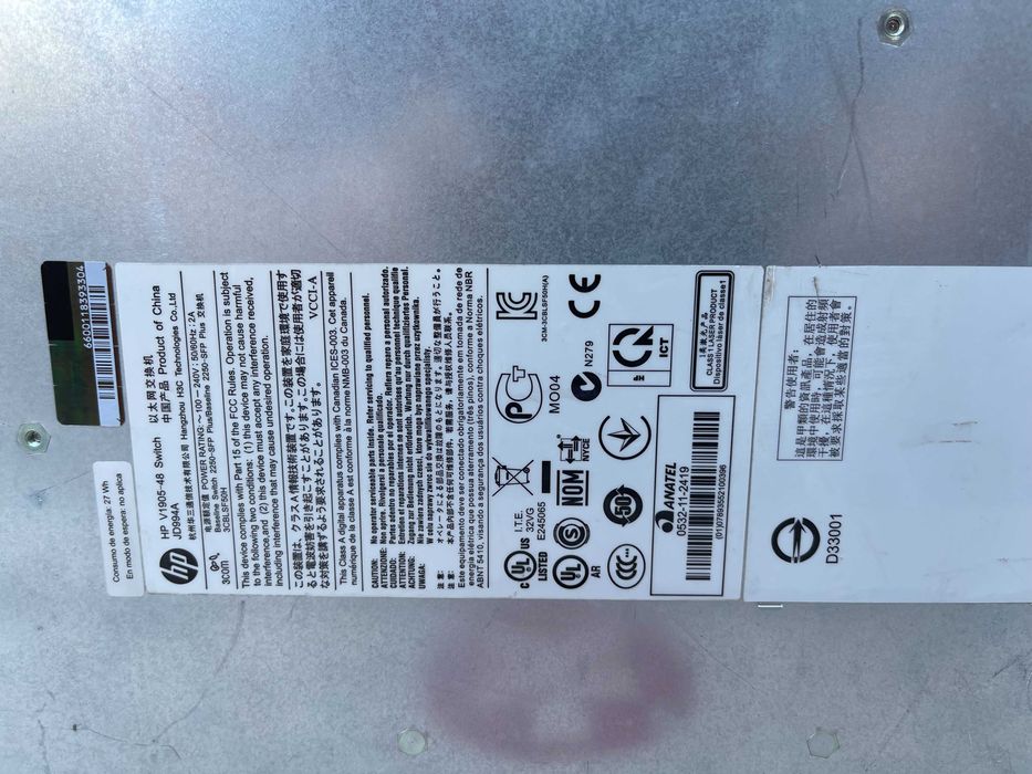 Комутатор керований HP  V1905-48 Switch (JD994A)