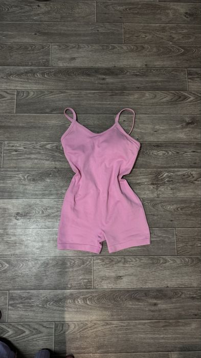 Спортивний ромпер комбінезон WorkOut рожевий (S-М)