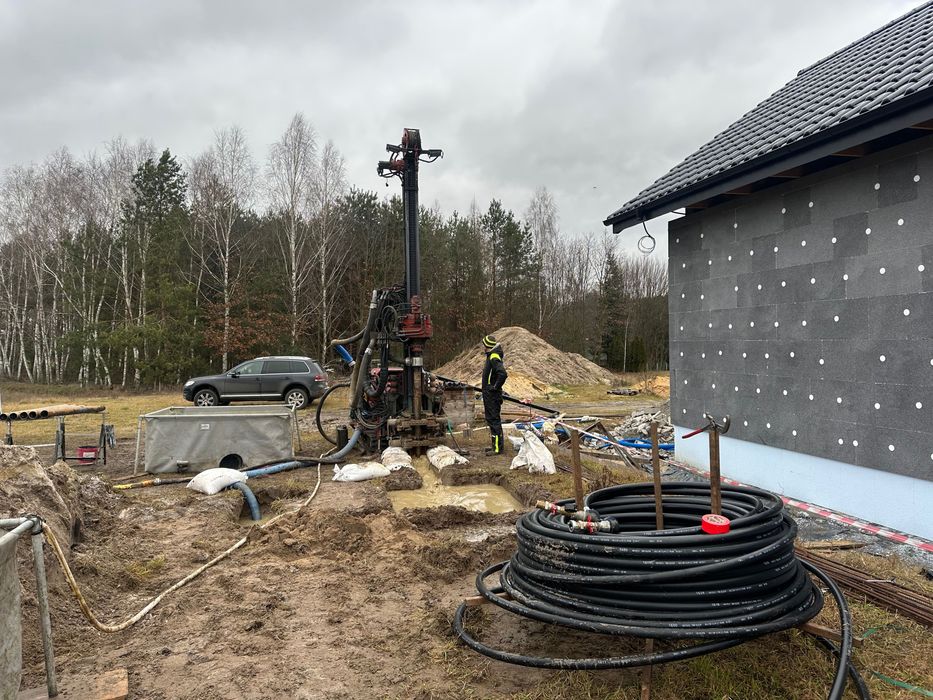 Odwierty pompy ciepła/ Gruntowe pompy ciepła/ OD DOBORU PO MONTAŻ