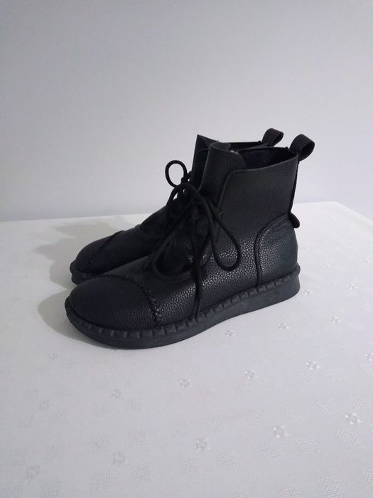 Buty skóra czarne nr38