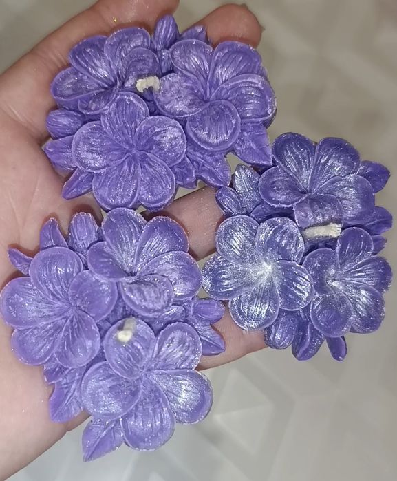 Свічки ручної роботи з натурального пальмового воску