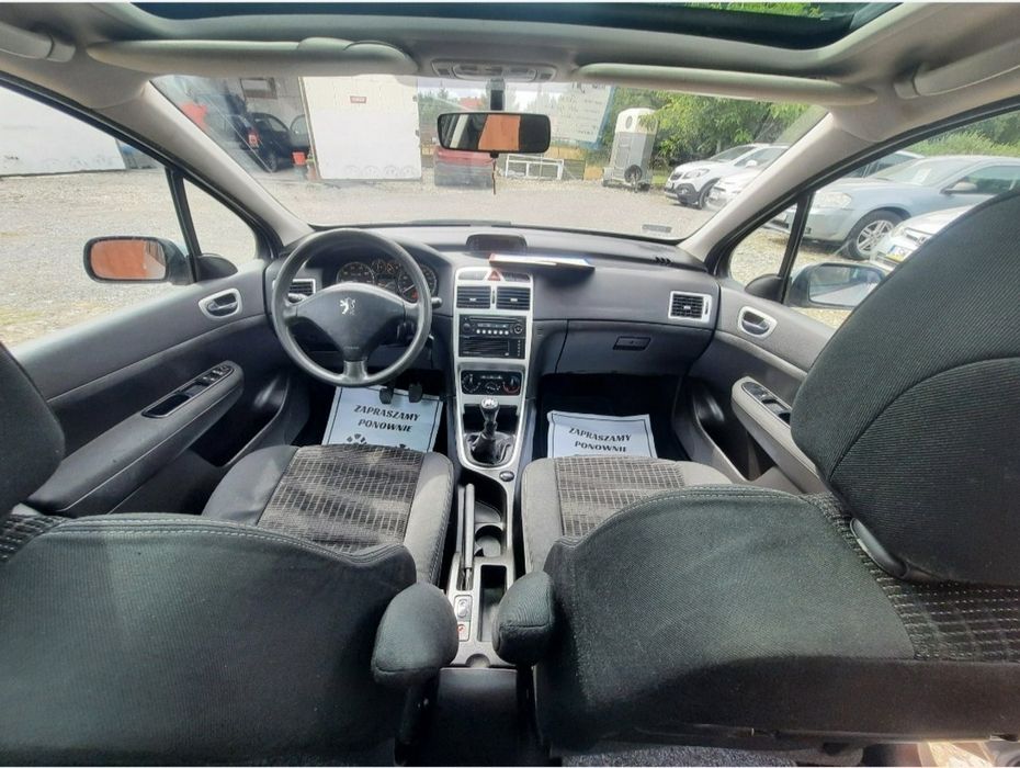 Peugeot 307 SW 1.6 benzyna 109 KM klimatyzacja ważne opłaty