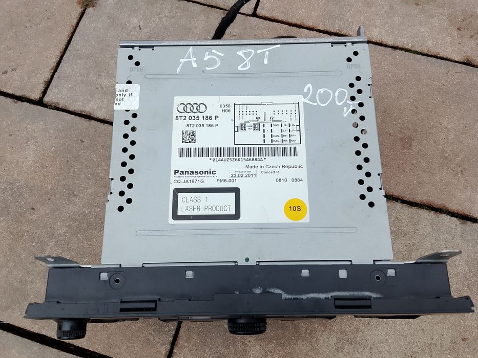 Radio Audi concert Audi A5 8T, 8T2 035.186 P