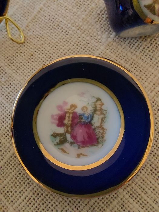 Serviço de chá em miniatura