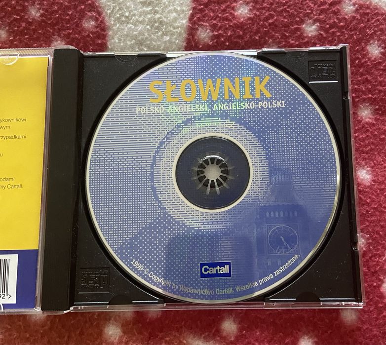 Płyta CD słownik języka angielskiego