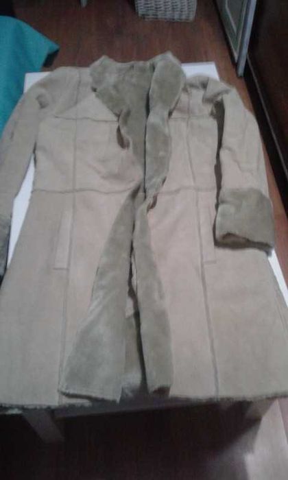 Plaszczyk damski skora-futerko rozmiar M-38-8