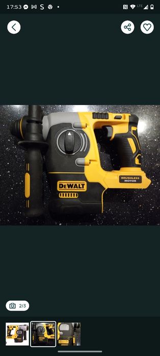 DeWalt dch253 nowy body bez bateri