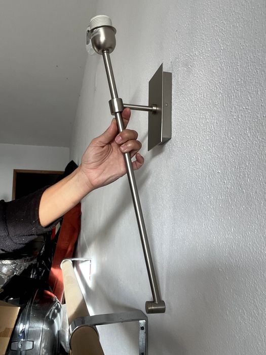 Aplique de Parede | Genero Tocha |  Aço Inox