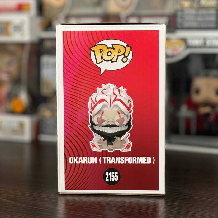 Колекційна фігурка Funko Pop Okarun Transformed Окарун 2155 Exclusive Dandadan Дандадан Оригінал Фанко поп Ексклюзив Подарунок Статуетка Іграшка