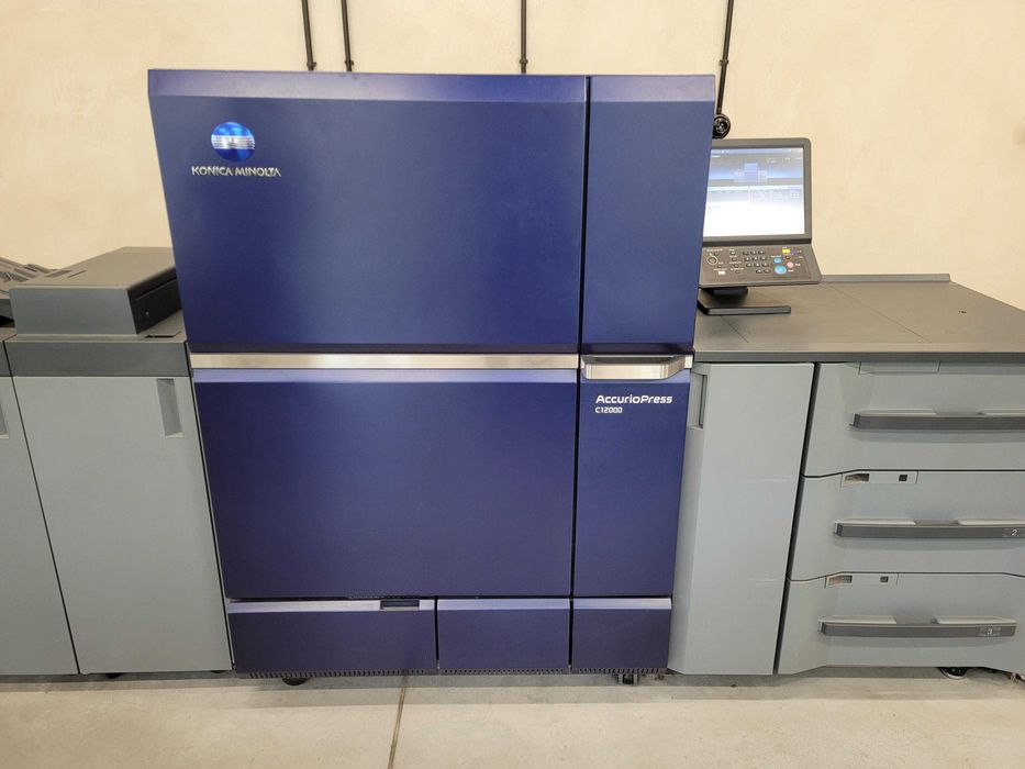 Konica Minolta AccurioPress C12000 - mały przebieg