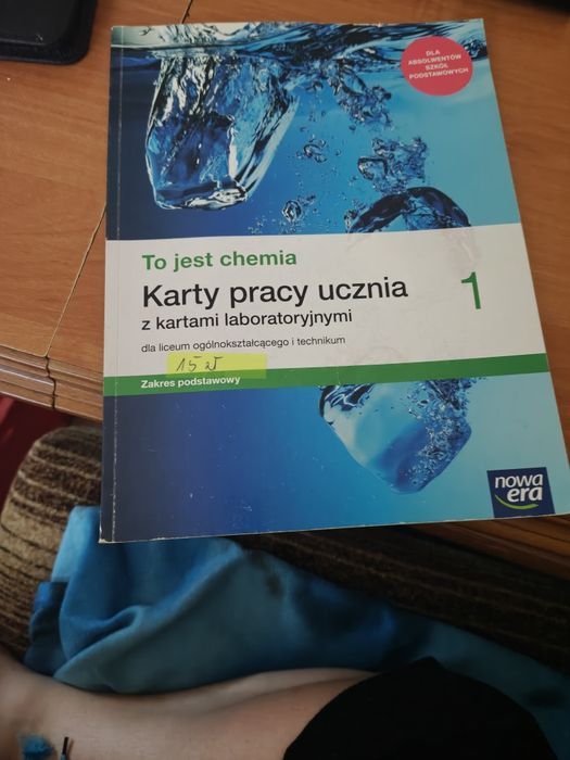 Karty pracy chemia