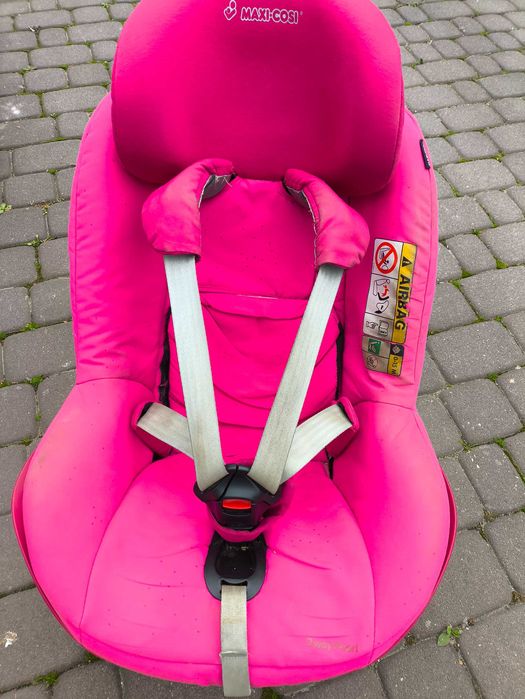 Maxi-Cosi 2wayPearl + baza Isofix • Bezwypadkowy • Różowy