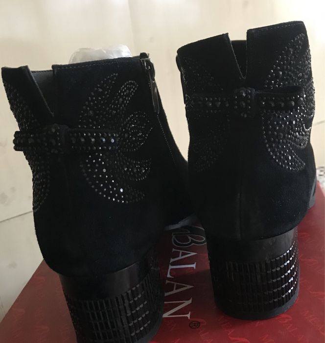 Жіночі черевички, натуральна замша,демісезон