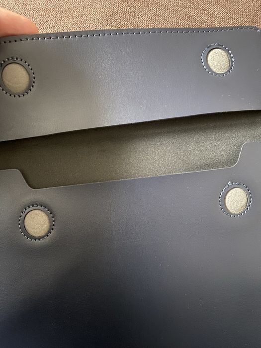 Кожаная сумка чехол на макбук 13.3-14.2 дюйма Macbook air pro чохол