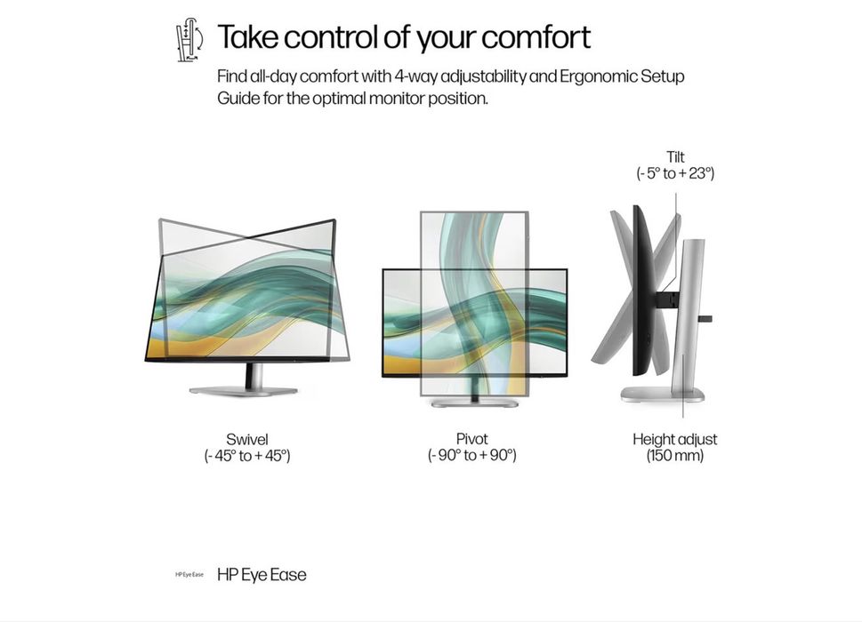 Monitor HP series 5 Pro 524pf 24 polegadas - novo selado491932118449530882