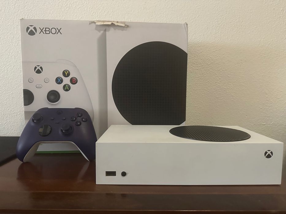 Xbox Série S 512gb + Comando roxo original