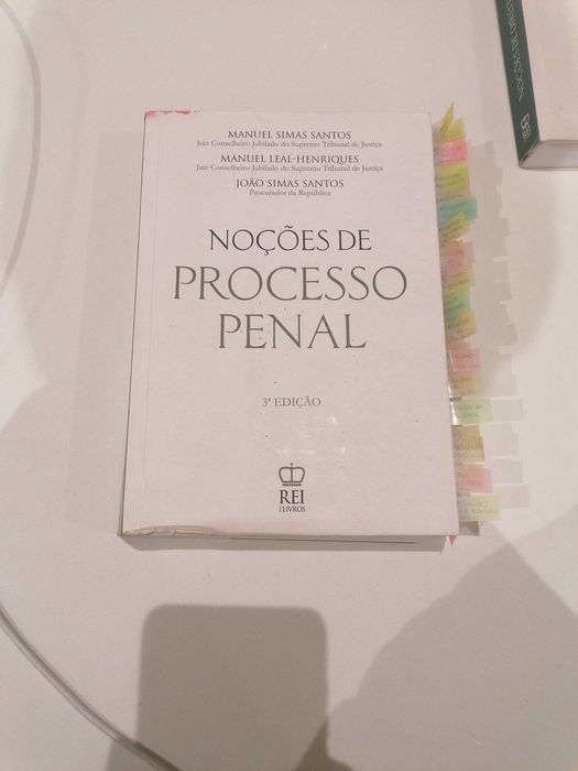 Noções de processo penal- Manuel simas santos