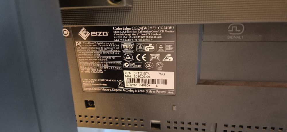 Monitor graficzny Eizo ColorEdge CG241W