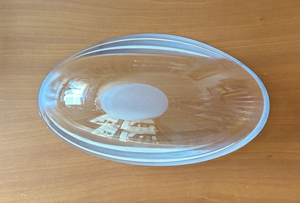 Taça oval Atlantis Crystal