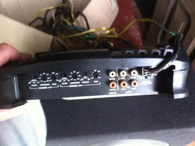 Amplificador Auto Alpine+Sub Woofer Blaupunkt+tweeters64553184687618124