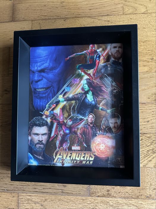 Poster Avengers Marvel 3D