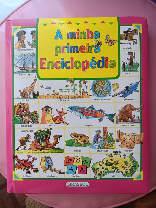 Livro A Minha Primeira Enciclopédia- Edições Girassol