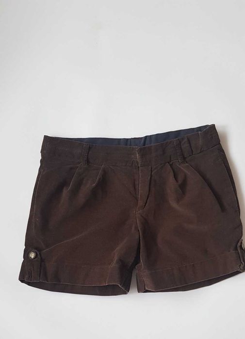 Zara spodenki sztruksowe