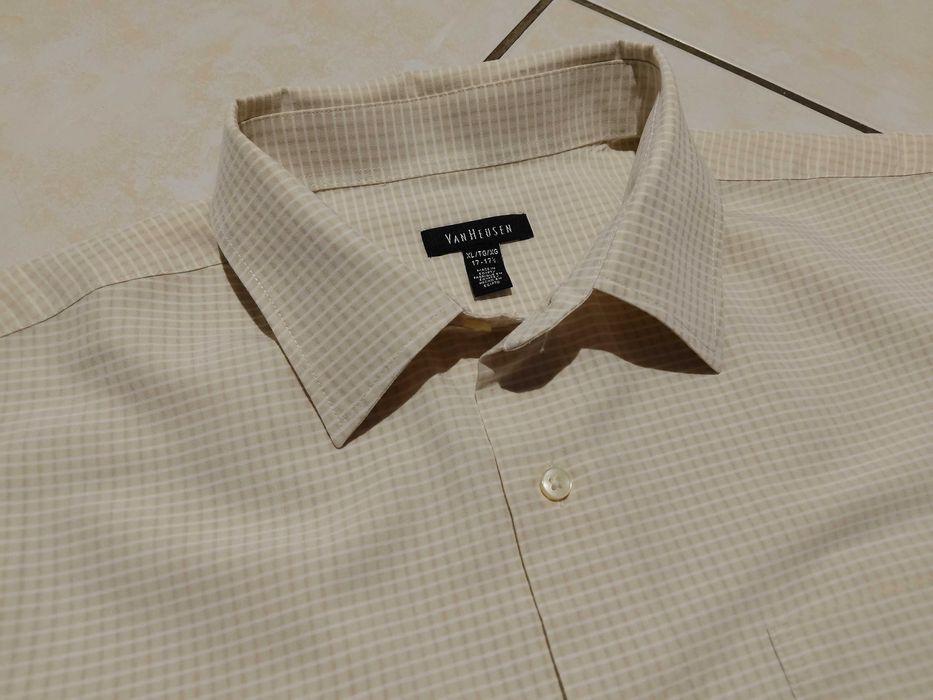 VAN HEUSEN USA - NOWA! Koszula Męska krótki rękaw rozmiar XXL