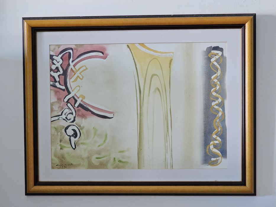 Quadro pintado à mão