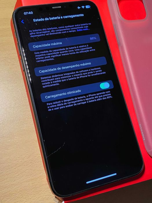 iPhone 11 Pro Max 256GB | Cinza Sideral | Bateria 86% | Garantia 05/2029