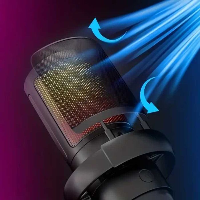 Мікрофон BOMGE з RGB підсвічуванням