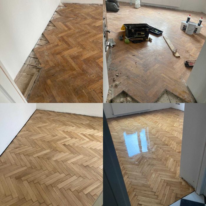 Cyklinowanie bezpyłowe, układanie podłóg drewnianych