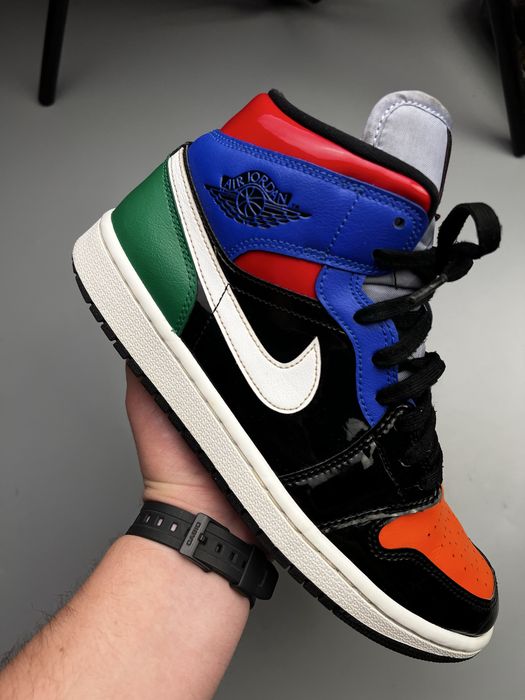 Nike Air Jordan 1 MID Se Multi Prnet