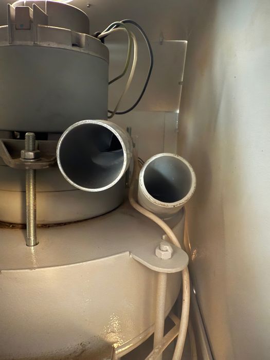 Pneumatyczny zasysacz pelet VACUM HKS Lazar - silnik + wąż 2x4m