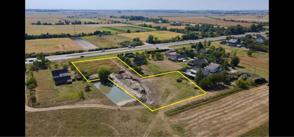 Фасадна земельна ділянка по трасі Луцьк-Рівне