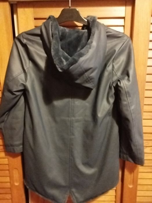 Impermeável azul escuro Zara Kids